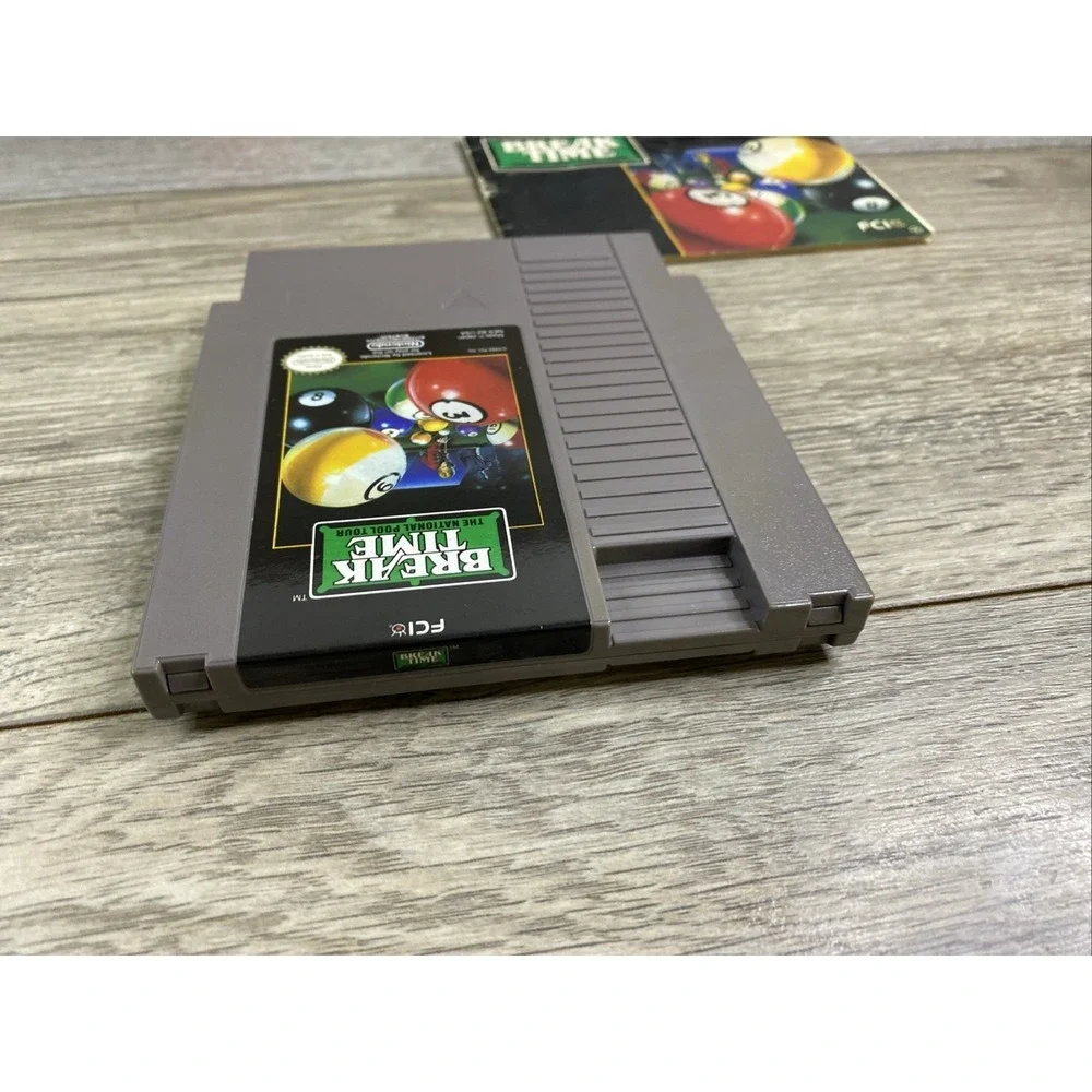 Break Time: The National Pool Tour (Nintendo 1993) NES - Completed CIB